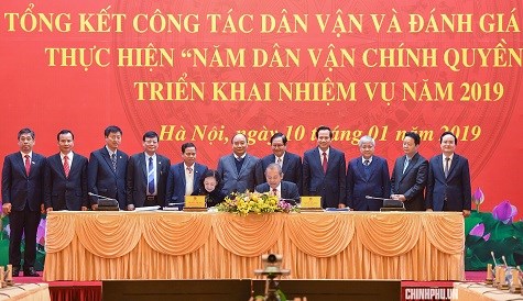 “Năm dân vận chính quyền” 2018 đạt nhiều kết quả quan trọng - ảnh 1